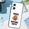 Чехол с принтом 'Картошка фри раньше парней' для OPPO Reno 12F 11F 13F 14F 8T 7 8 Lite 10 11 12 13 14 OPPO Find X9 X8 X6 X5 Pro
