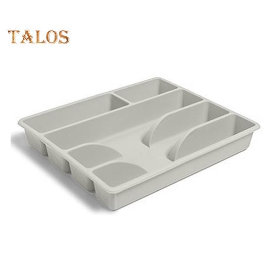 Ящик для хранения столовых приборов. Классификационная организация. Большая вместимость. Несколько отделений. Лоток для посуды. Лоток для вилки. Палочки для еды. Ящик для ложки. Органайзер для посуды.