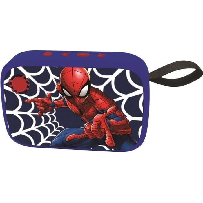 Spider-Man Portable Bluetooth Speaker with Fabric Finish