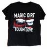 Футболка Magic Dirt band tough love черная Унисекс Все размеры от S до 5XL
