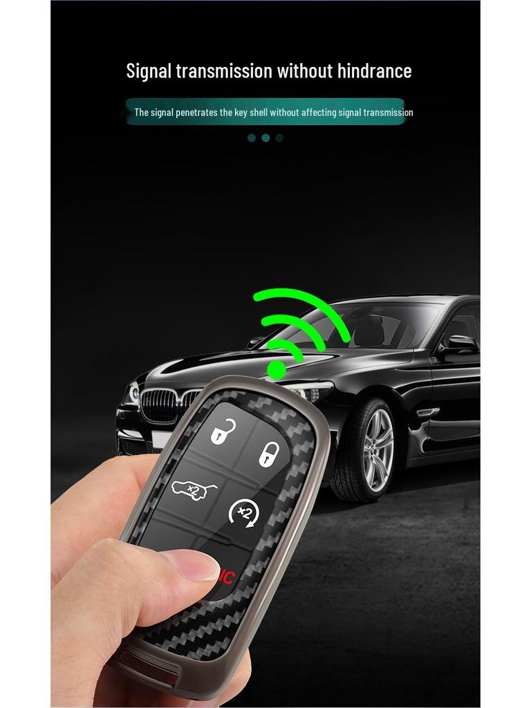 Чехол для ключа для Jeep Compass, Cherokee, Grand Cherokee, Renegade, Commander