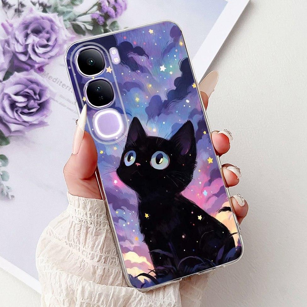 Clear For Vivo V40 Lite IDN Case 4G 5G Cute Cartoon Cool Luxury Funny Boys Girls Phone Case For vivo V40 Lite 5G IDN Back Cover