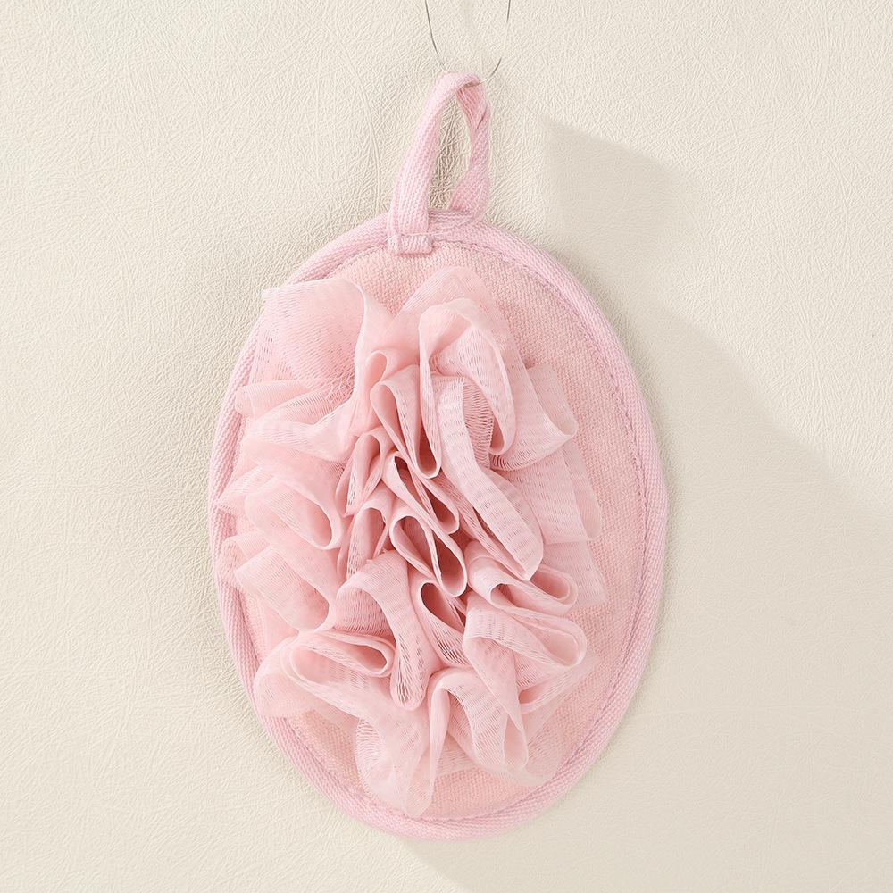 Летние мочалки для душа из люфы: Хлопковая и льняная мочалка для спины с точечным дизайном