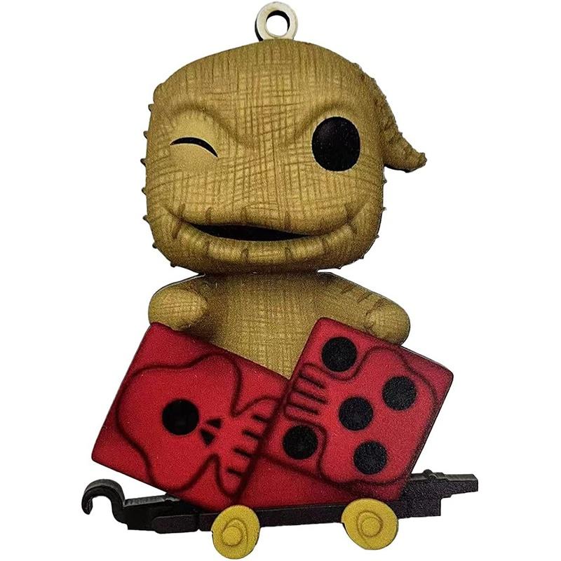 Уникальный Подвеска на елку Кошмар перед Рождеством Джек Салли Рождественское украшение на Хэллоуин