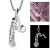 European and American Style Quirky Decorative Chicken Pendant Necklace Men's Niche Style Street Hip-Hop Sweatshirt Clavicle Chain Non-Fading Gift