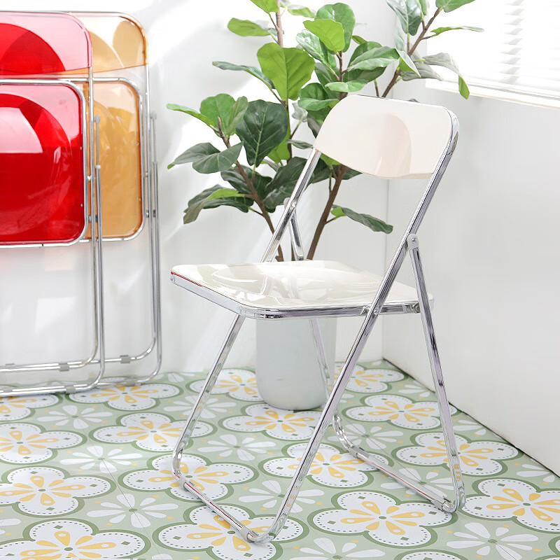 Прозрачный акриловый складной стул Lubangxiong