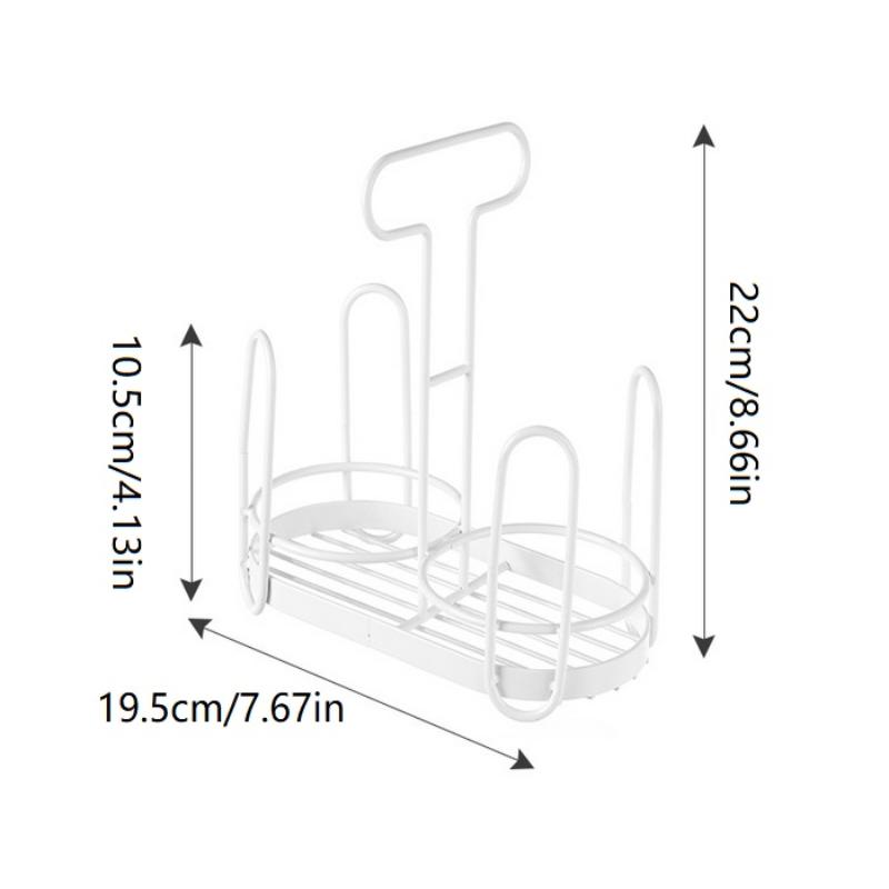 Для столешниц Прочная стойка для хранения кофе Для кухни Коробка для хранения крышек чашек Подставка для одноразовых стаканов Железное искусство Держатель для чашек Диспенсер