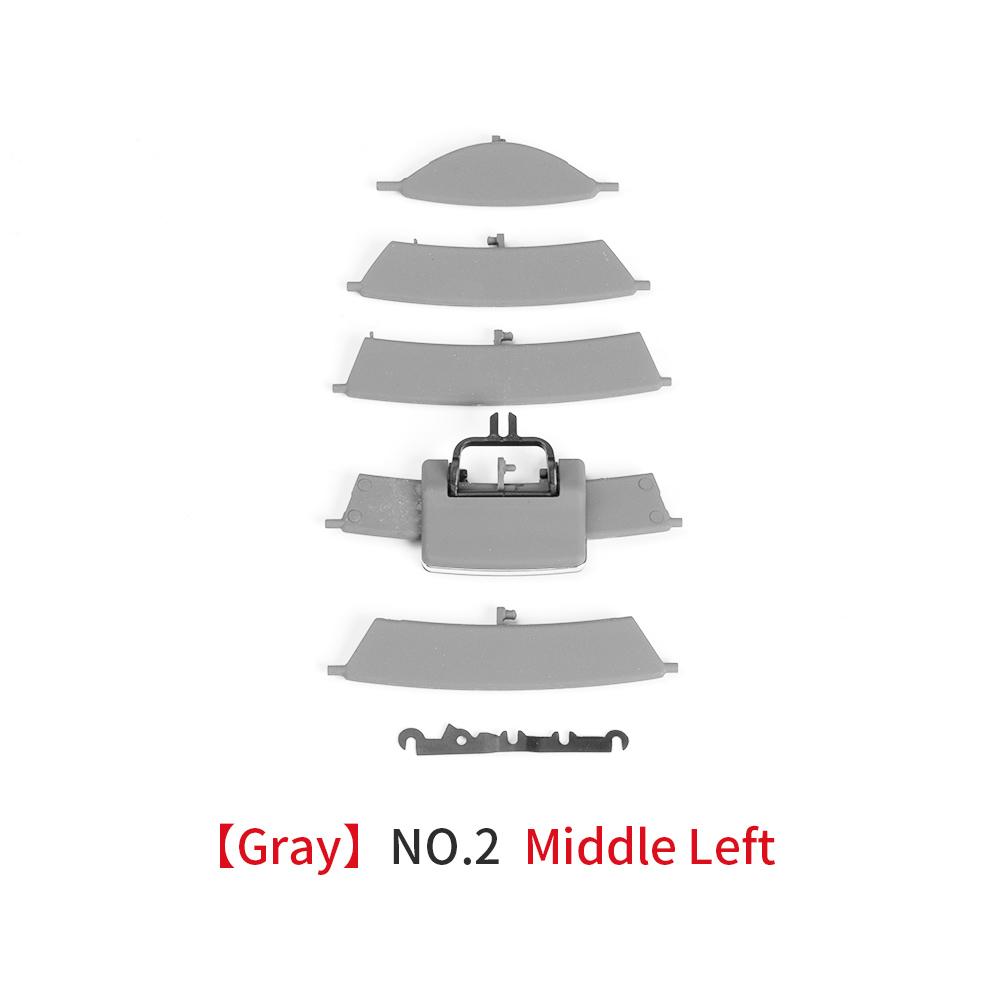 Новый 3-цветный автомобильный центральный приборный блок AC вентиляционная решетка панель ремонтный комплект для Mercedes Benz W164 W292 ML GL класс