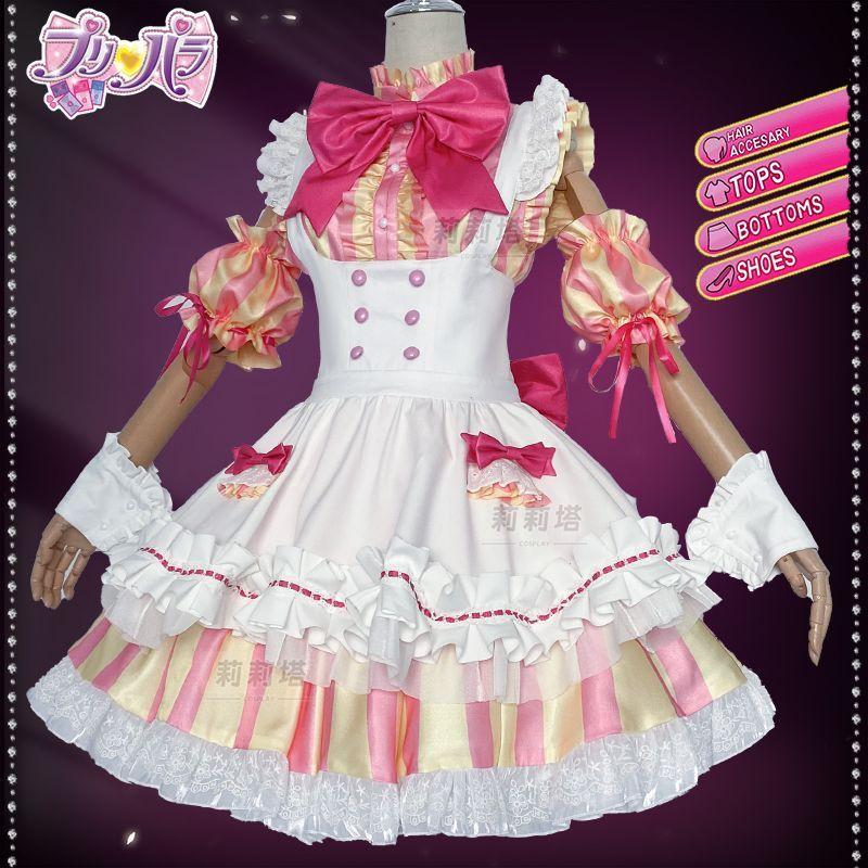 Аниме Припара Манака Лаала Косплей Костюм Униформа Хэллоуин Карнавальная Вечеринка Рождество Ролевые Игры Одежда