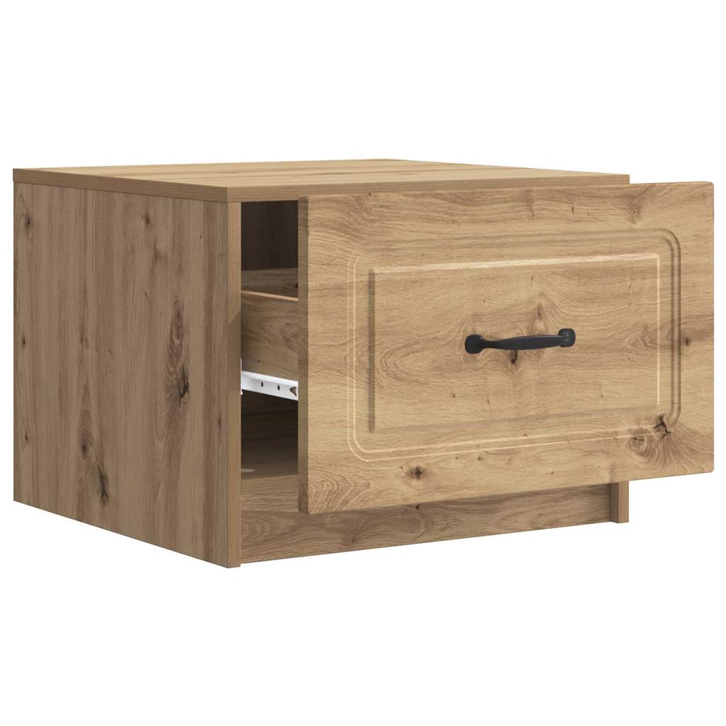 Artisan Oak Coffee Table 49 x 50 x 37 cm Engineered Wood