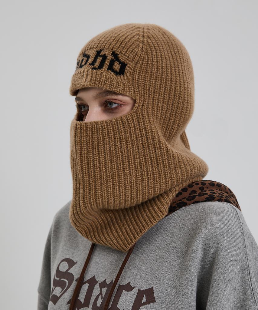 HOODHOOD Hdhd Вязаная Балаклава Бежевая