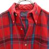 PENDLETON 70-е годы Сделано в США Винтажная фланелевая рубашка с длинным рукавом на пуговицах в клетку Мужская Б/У