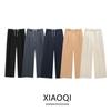 Fashion Style 2024 Spring New Arrival Women's Clothing Slim Looking All-Match Stitching Design Waist Wide Leg Pants 1608225