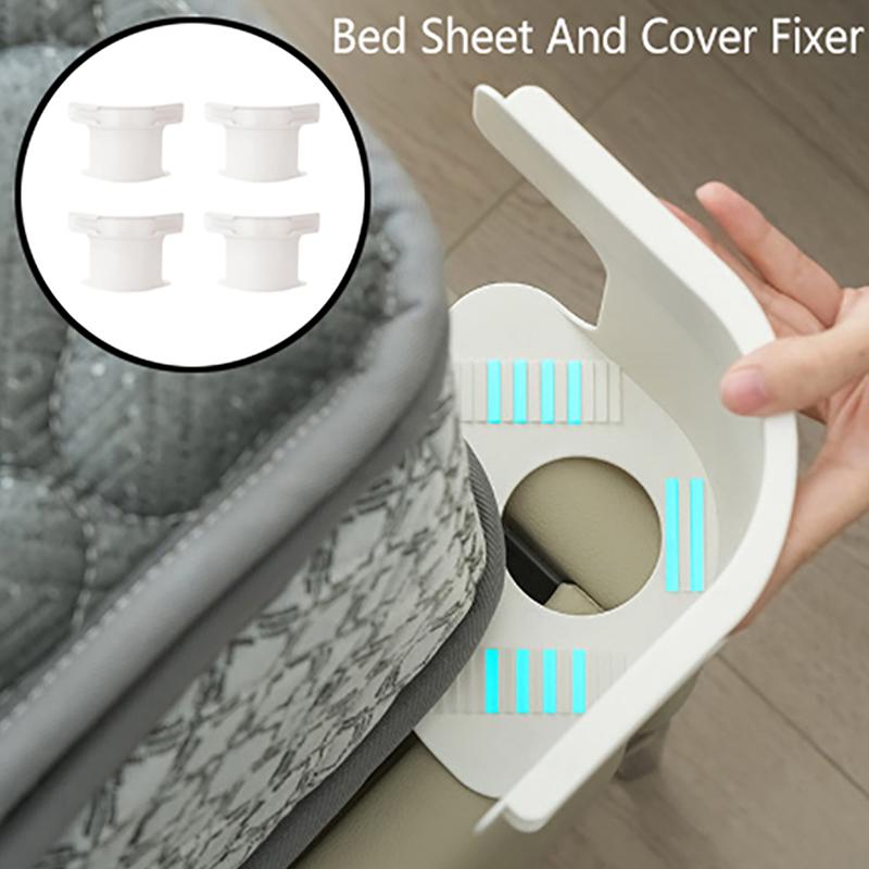 Invisible Sheet Bed Cover Fixer Multifunctional Fixed Clip Safety Pinless Sheet Bed Sheet Anti-Shift Fixed Magic Weapon