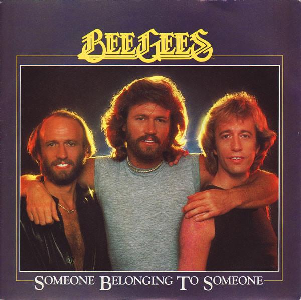 7-дюймовая пластинка BEE GEES - Someone Belonging To Someone RSO96 RSO 1983 UK Поп Бывшая в употреблении