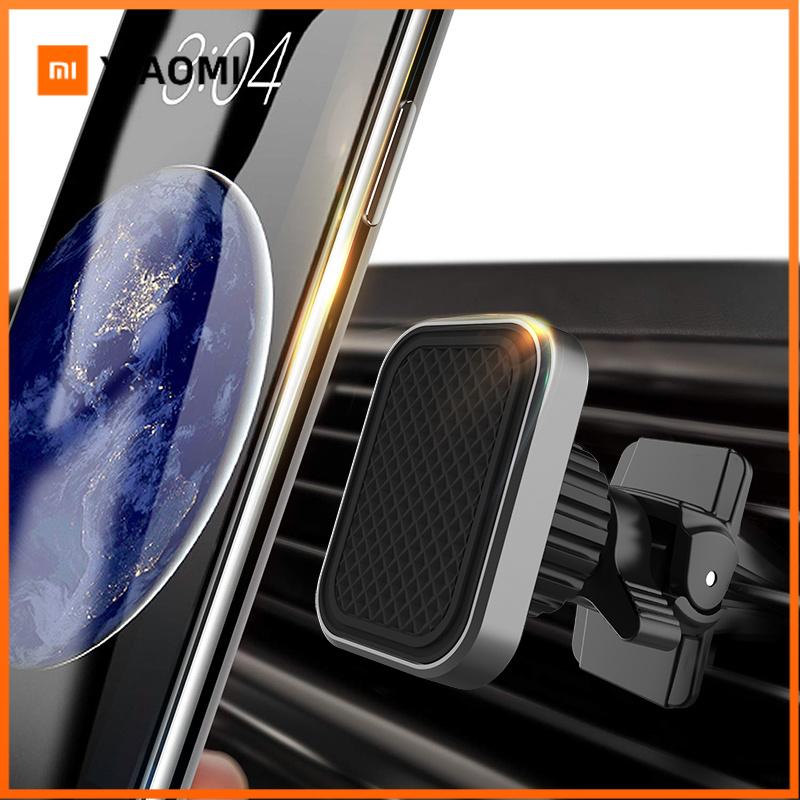 Xiaomi Многофункциональный Универсальный Магнитный Держатель для Телефона в Вентиляционное Отверстие Автомобиля Может Вращаться на 360 Градусов Встроенные 6 Мощных Магнитов