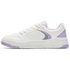 982gz Non-Slip Low-Top Skate Shoes Women Sneaker White Purple 122438010-3
