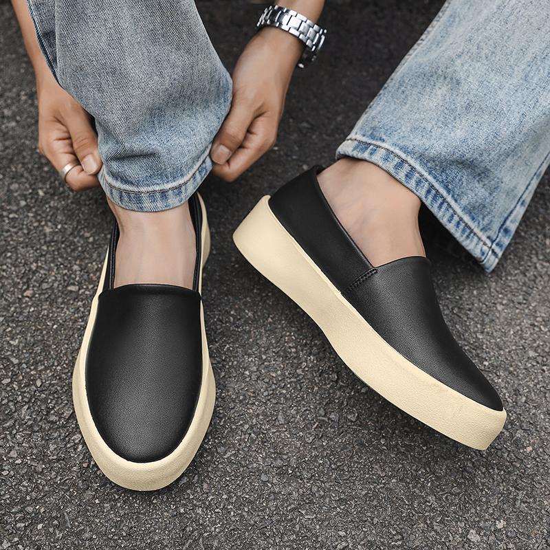 Fashion Luxury Brand Men's Loafers Slip-On Comfortable Casual Shoes Breathable Soft Sole Driving Moccasin Classic Male Walking Shoes