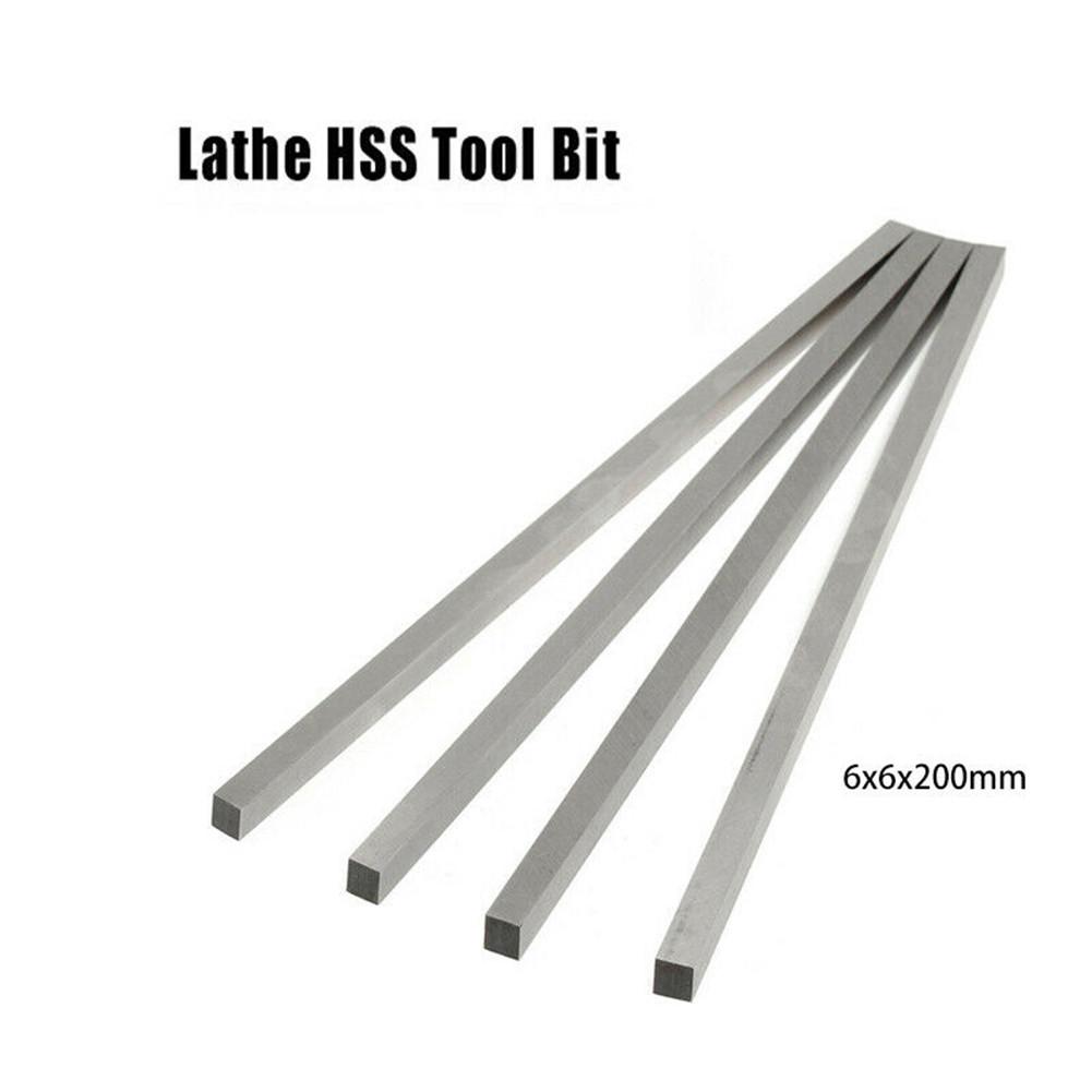 1 PCS HSS Lathe Tool Steel Square Tool Steel Lathes Engineering 3-16mm Square Lathe Cutting & Machining Tool