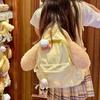 Plush Shoulder Cookieann Backpack Cartoon Bag Large Capacity Zipper Design