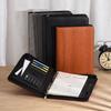 A5 B5 Business Zipper Binder Notebook and Document Folder