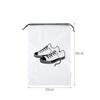 Waterproof Shoes Bag for Travel Portable Shoe Suitcase Storage Bag Organize EVA Tote Transparent Drawstring Bag Dustproof Covers
