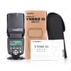 Система беспроводного запуска вспышки Yongnuo Speedlite Strobe, совместимая с GN58 для Canon Nikon Pentax Oympus YN560-III, встроенная клипса 2.4G RF-602/603