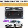 Высококачественный кожаный коврик в багажник автомобиля для Toyota Camry негибрид 2018 2019 2020 2025 2025 2025 Защищающий от грязи Прочный ковер