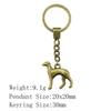Valentine's Day Personalized Keychain Cat Dog Rabbit Keychains Home Garden Men's Keychain