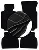 Комплект велюровых напольных ковриков для: BMW 7 E38 седан (1994-2001)