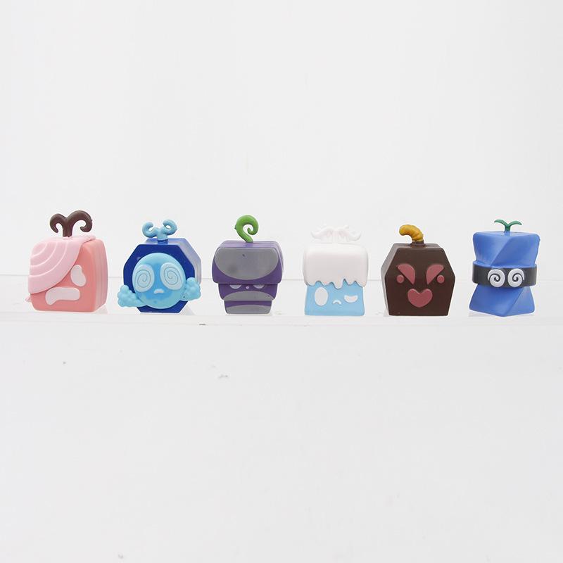 24 Styles Brook’s Devil Fruit Figurines - Game Merchandise Toys & Ornaments for Desktop or Car