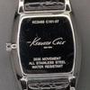 Used [Working Item] Kenneth Cole New York Watch Square Crystal Bezel Black