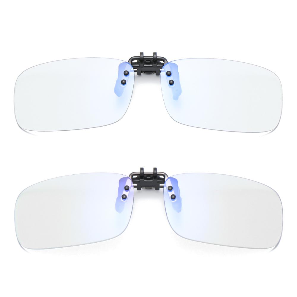Blocking UV Protection Eye Glasses With Clip Without Frame Computer Glasses Anti Blue Light Glasses