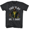 Мужская футболка Mr T MY SHIRT Черный меланж Размеры SM5XL Рокки Бокс. Футболка Unisex