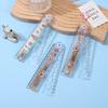 30CM Capybara Folding Ruler Drawing Tool Stationery Ruler Cartoon Measuring Ruler  School Office