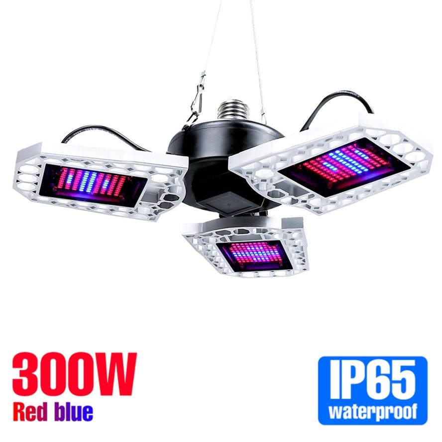Фитолампа 300 Вт, светодиодная лампа для семян растений, 110 В/220 В, лампа для выращивания растений E27, полный спектр, гидропоника, светодиодная панель Lampara, лампа для выращивания в палатке Bombilla