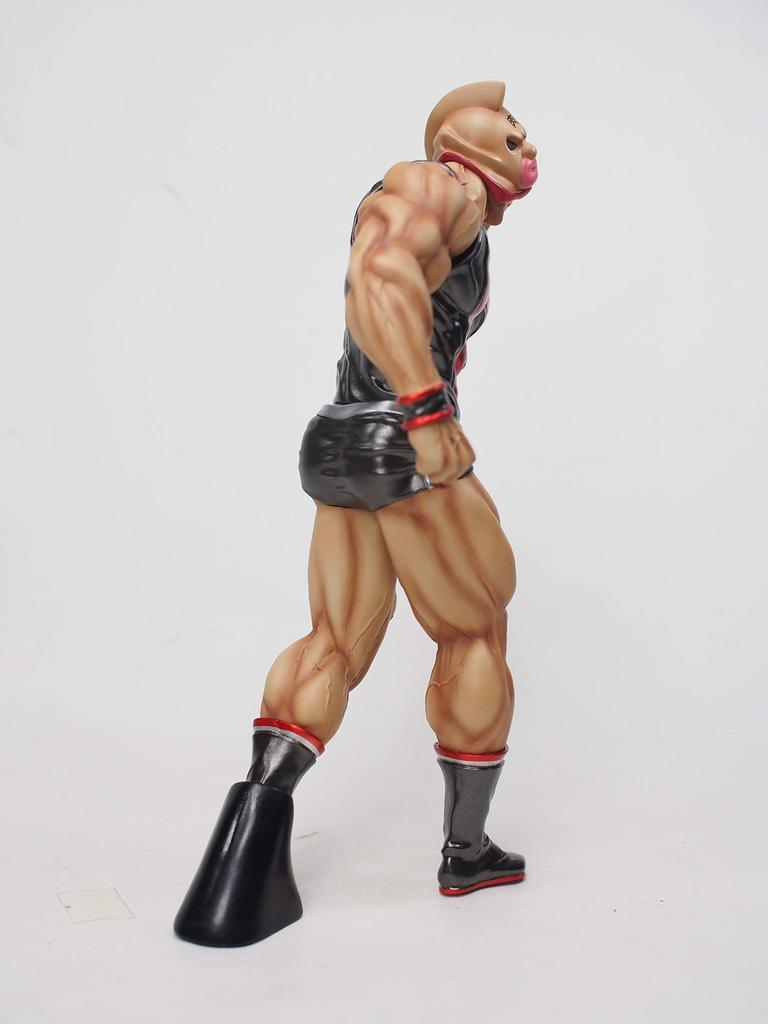 CCP Kinnikuman Muscular Collection Kinnikuman Face Flash Original Color Black Metallic NO.EX Ver.