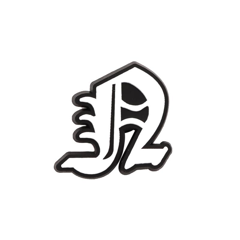 Maxun Шармы для обуви в виде старого алфавита, Буквенное украшение для сабо, сандалий, Милый браслет с графемой, Аксессуары для вечеринок, Сувенир, 1 шт.