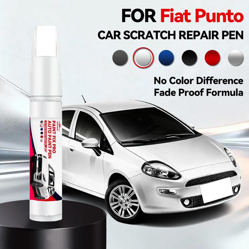 For FIAT PUNTO 1993-2018 176 188 199 Paint Repair Pen Touch Up Scratch Remover DIY Auto Accessories Black White Yellow Green Red