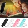 USB Rechargeable Book Reading Light 3 Light Colors Night Lamp New Night Light Clip