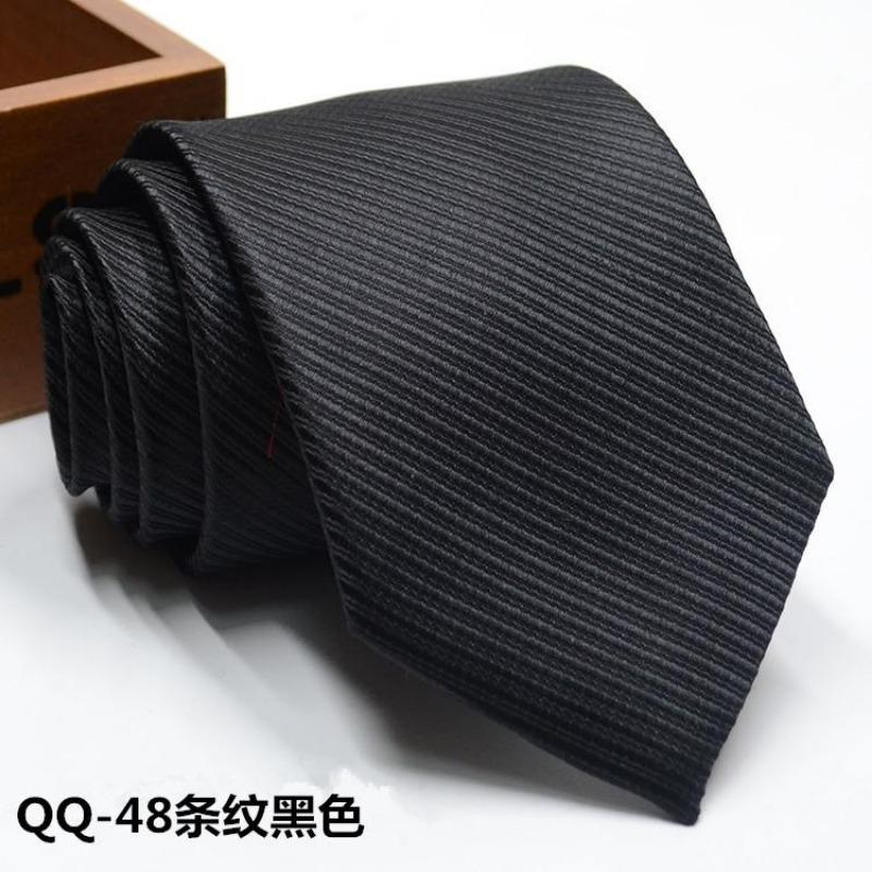 Мужское Платье Деловой Повседневный Профессиональный Жених Свадьба Лучший Муж С Полосатым Жаккардом Изысканный Джентльмен Мужской Премиальный Галстук