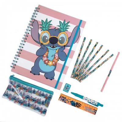 Lilo & Stitch Набор канцтоваров Aloha Hawaii A4 Бампер (Упаковка из 12 шт.)