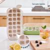 Ecoco 21-Grid Press Ice Cube Tray