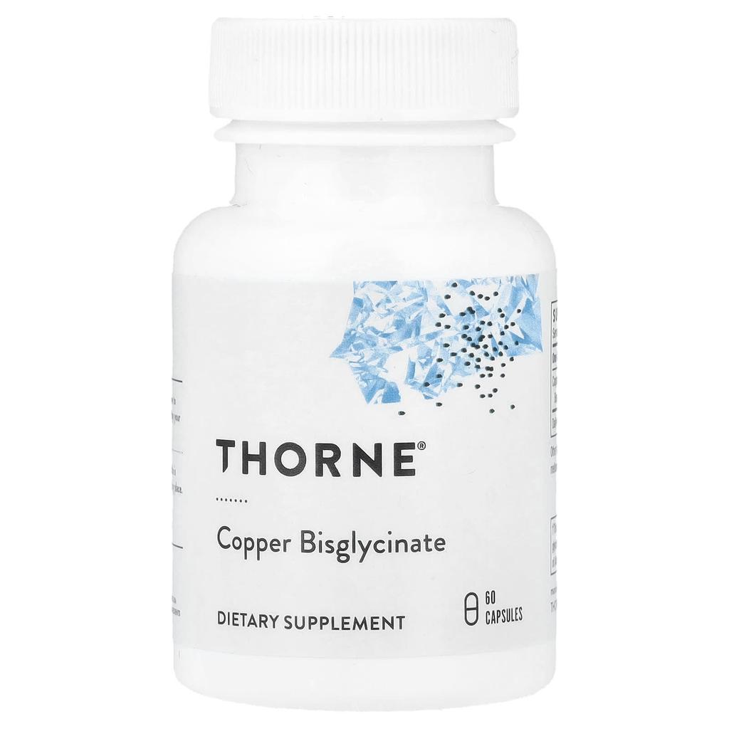 Copper Bisglycinate, 60 Capsules (2Mg Per Capsule)
