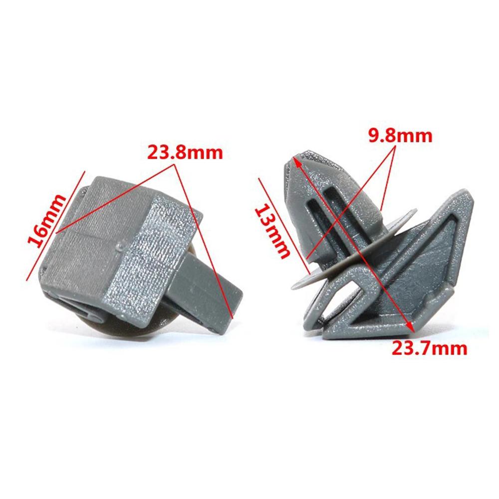10 Pcs Side Skirt Moulding Retainer Clips W790225S900 For Ford Focus 2012-2018