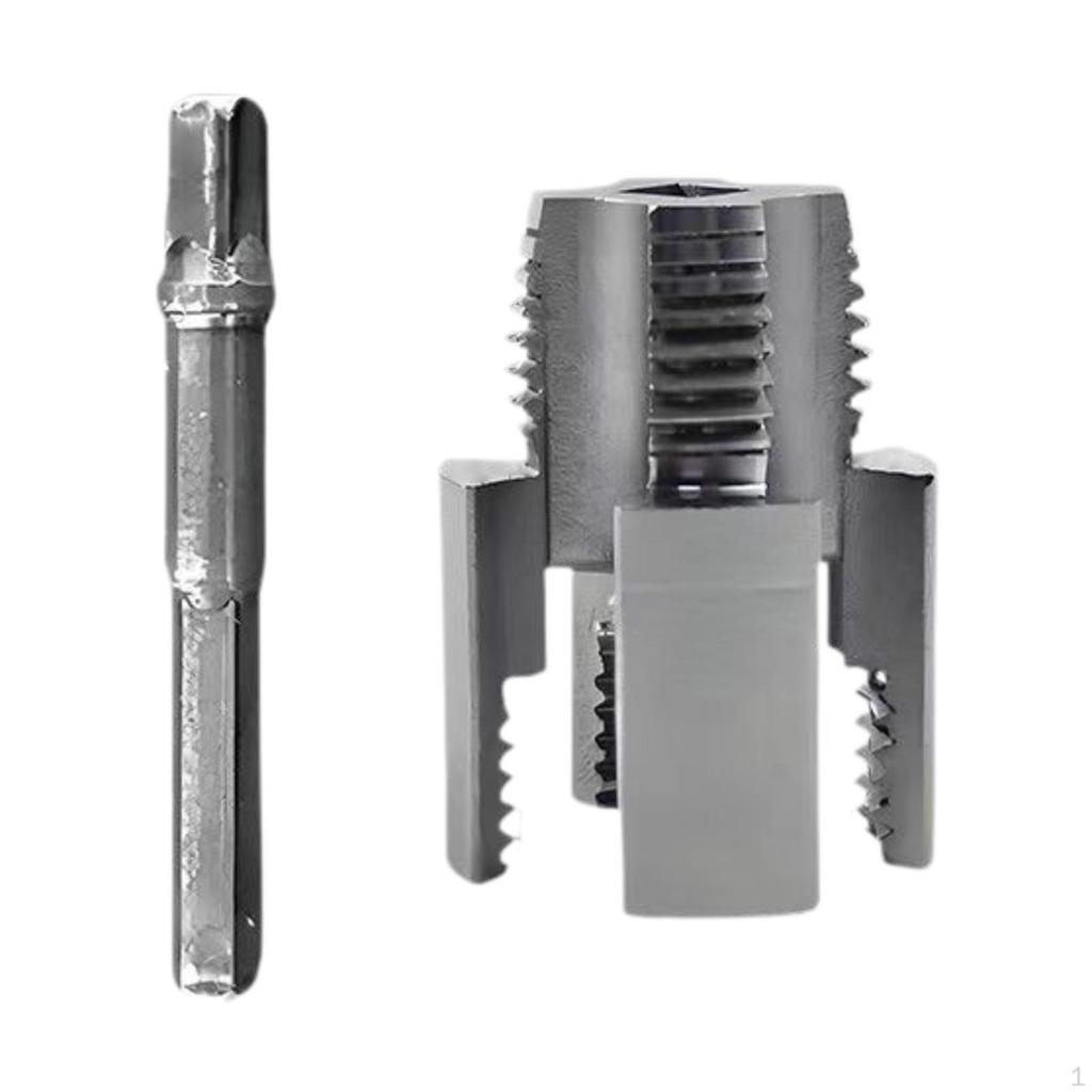 Pipe Threader Opener for Electric Drill Professional Home Repair Hex Shank Maintenance Plumbing Tool