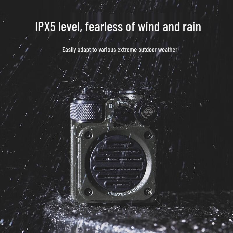 Elvis Radio Wild Mini Portable Bluetooth Speaker