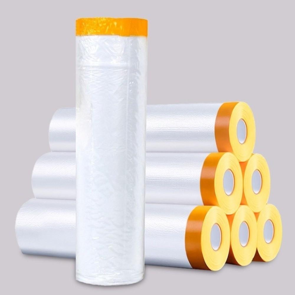 Transparent Self-adhesive Dustproof Film Disposable Waterproof Furniture Protection Film Plastic Moisture Proof