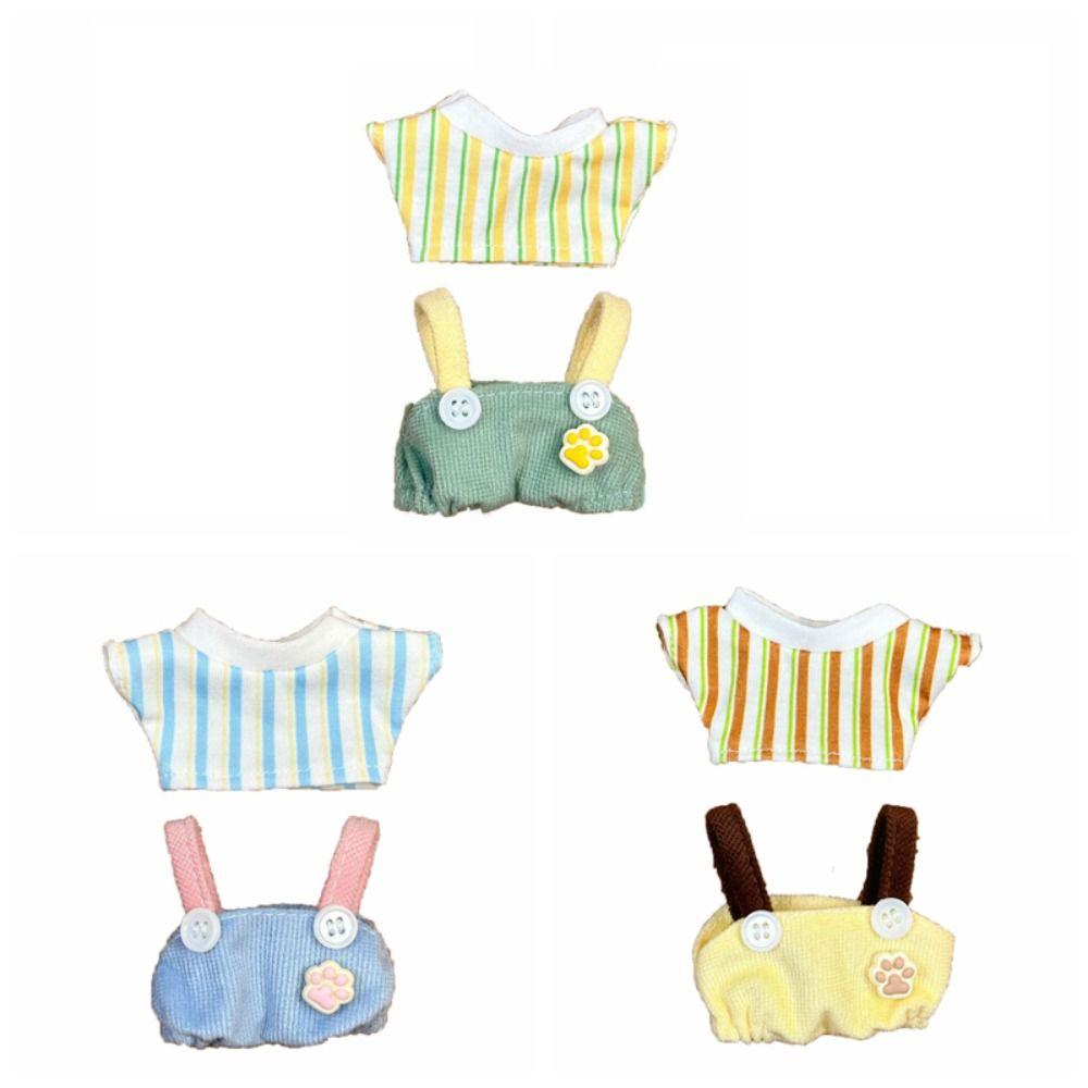 Штаны с кошачьими лапками 10 см Одежда для хлопковой куклы Костюм Набор для переодевания куклы Наряд кукольной одежды Детский подарок