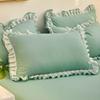 Pillowcase Pillowcase Pair 48 * 74cm Household Machine Washable Korean Lace Pillow Core Cover